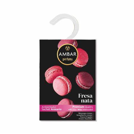 Suspension Parfumée AMBAR – Fresa Nata 🍓🍦