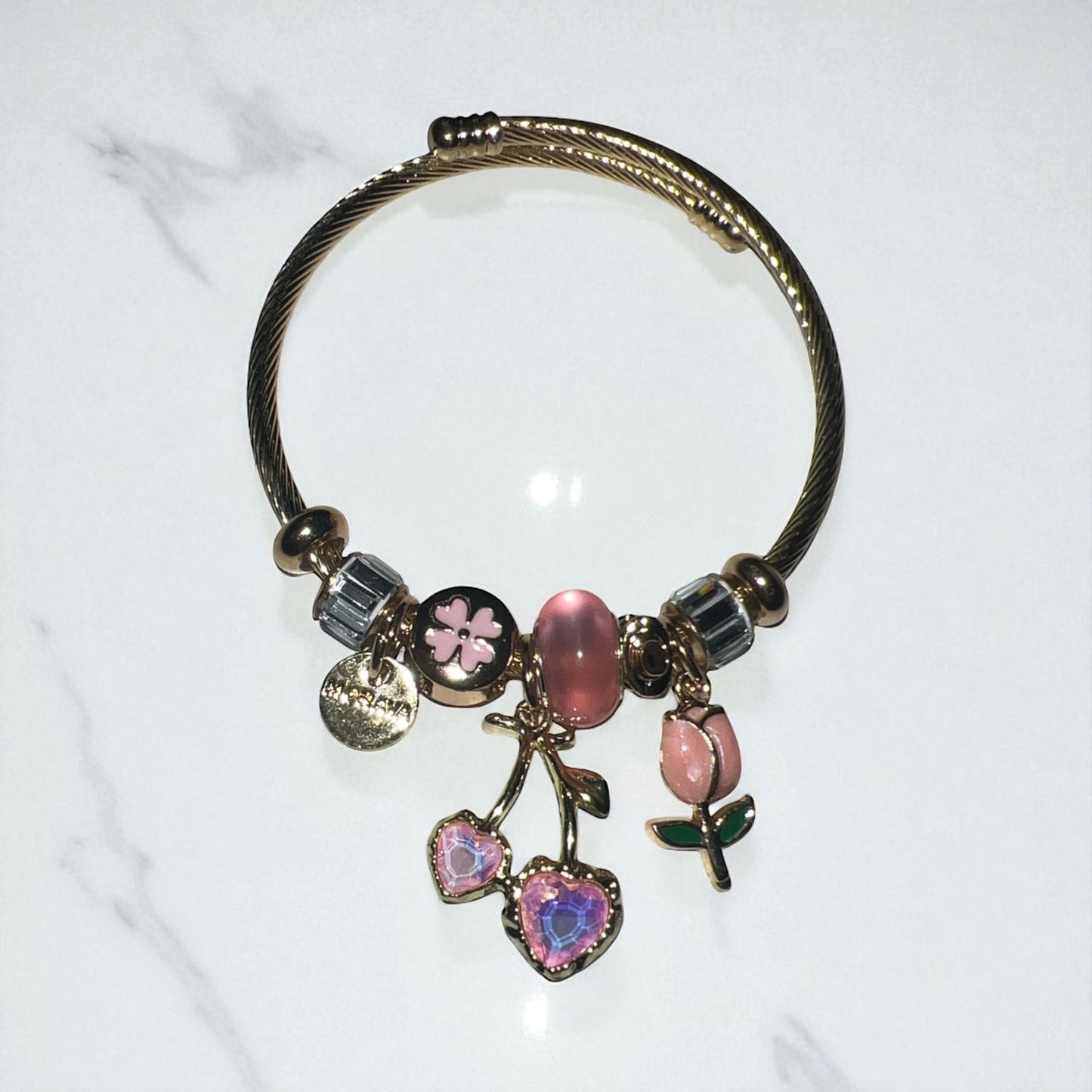 ✨ Bracelet Charms Printemps Féérique ✨