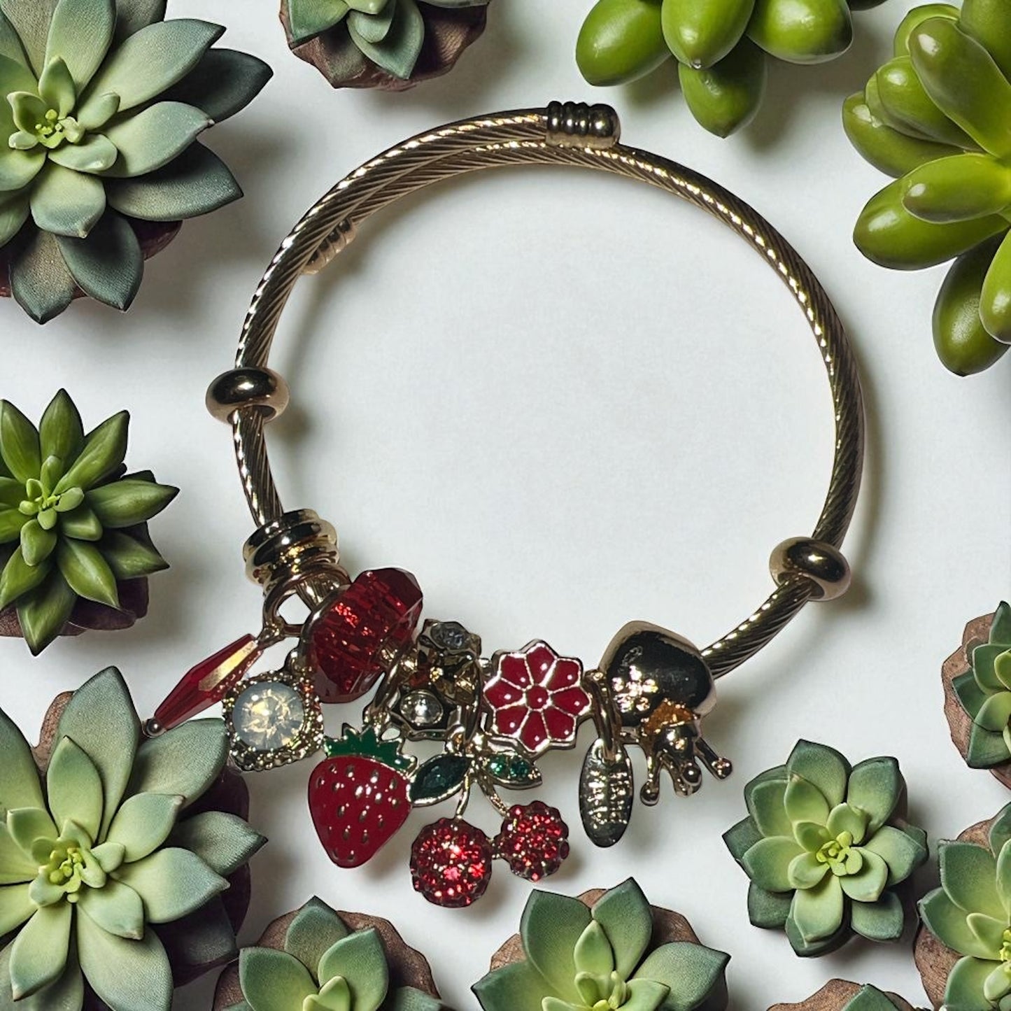 ✨ Bracelet Charms Printemps Féérique ✨
