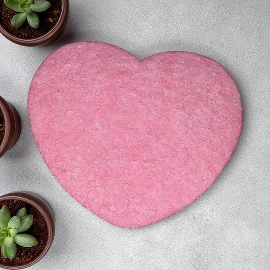 💖 Éponges démaquillantes en forme de cœur – Magie rose 💖