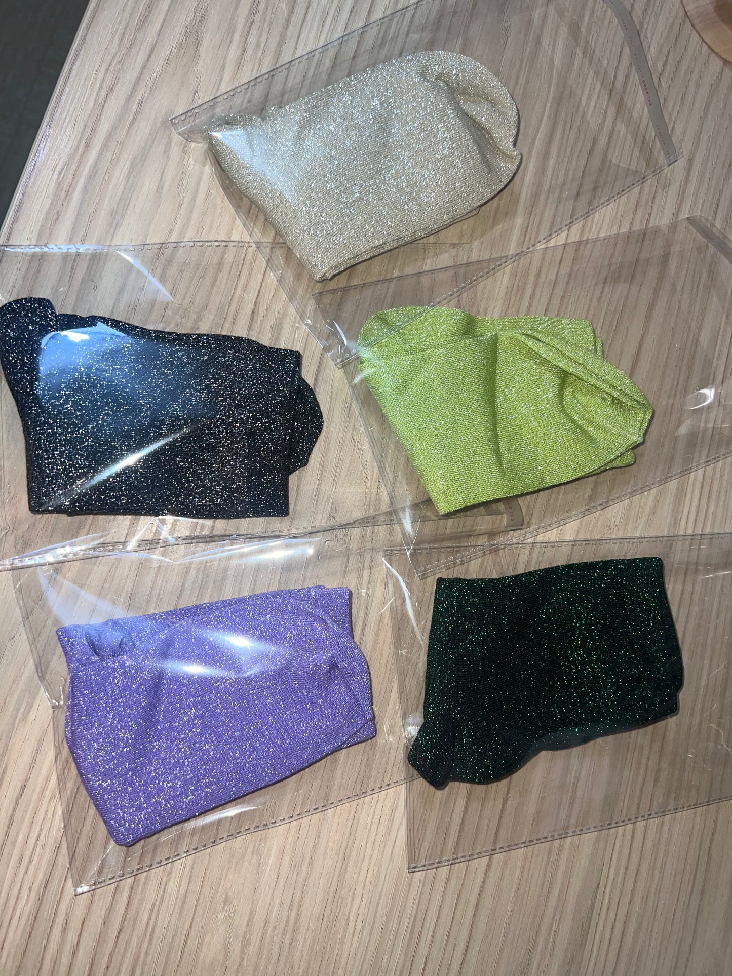 ✨ Chaussettes Pailletées longues