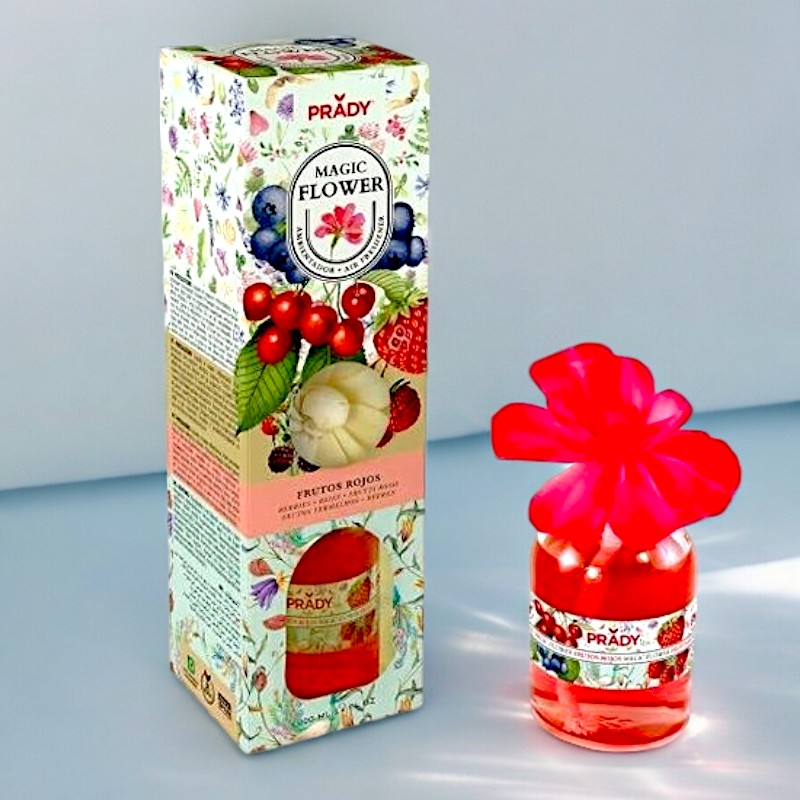 Fleur Parfumée Prady – Senteur Fruits Rouges 🍓🍒