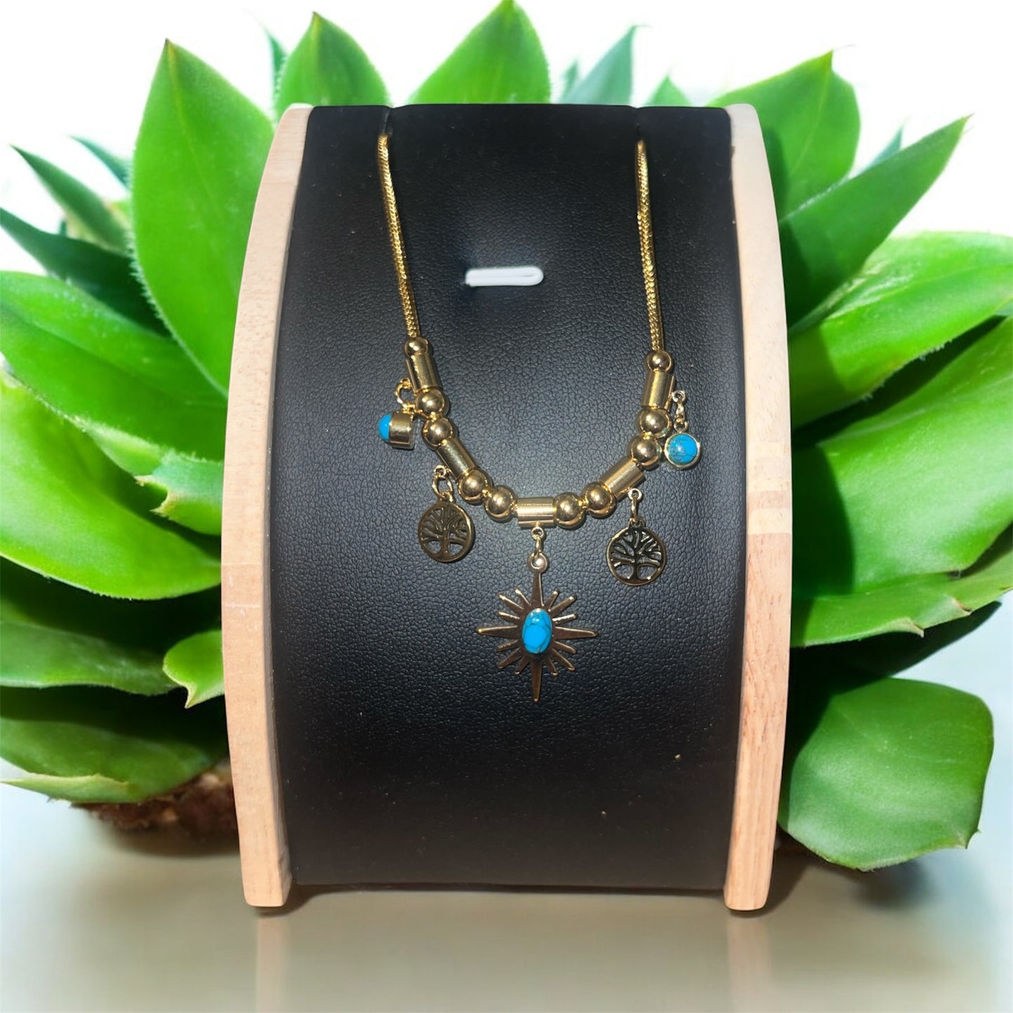 ✨ Collier en acier inoxydable – Moderne & Tendance