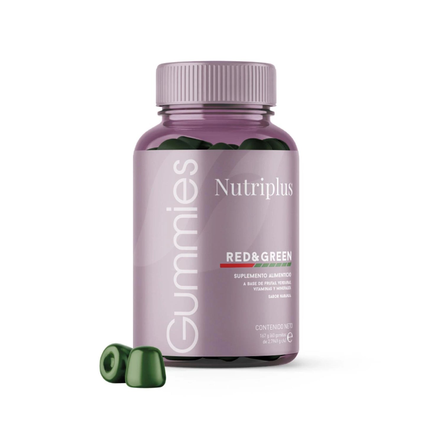 Red and Green Gummies