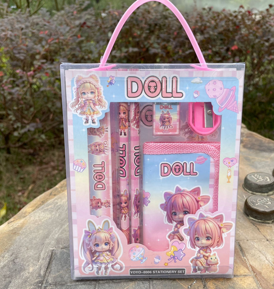 Set de Papeterie Enfant – Tout le Nécessaire pour l’École 📚✨