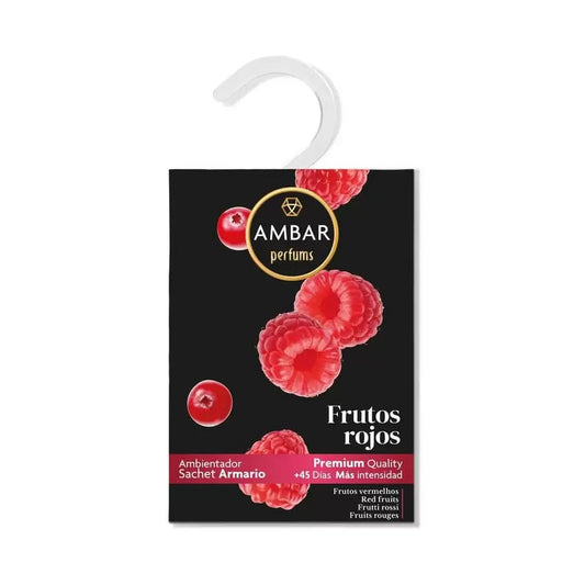 Suspension Parfumée AMBAR – Fruits Rouges 🍓🌸