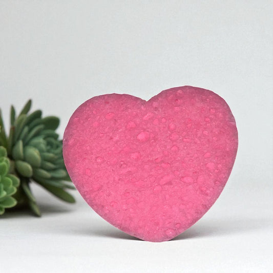 💖 Éponges démaquillantes en forme de cœur – Magie rose 💖