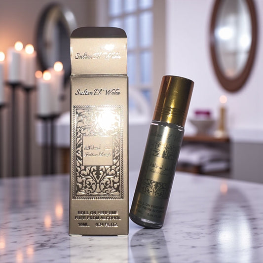 Musc Fakhar Lattafa Marron – Sultan El Waha (Homme)
