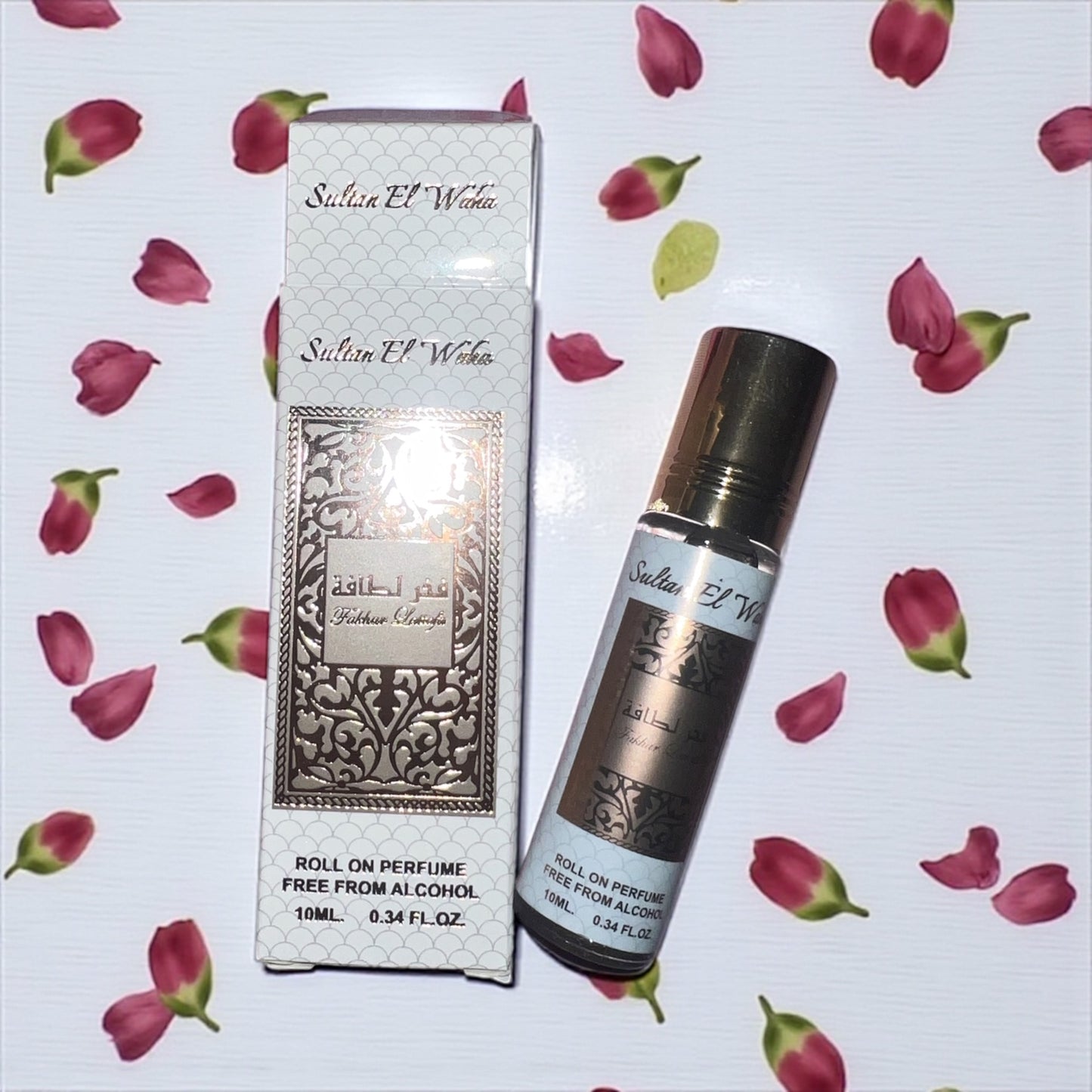 Musc Fakhar Lattafa Blanc – Sultan El Waha (Homme)