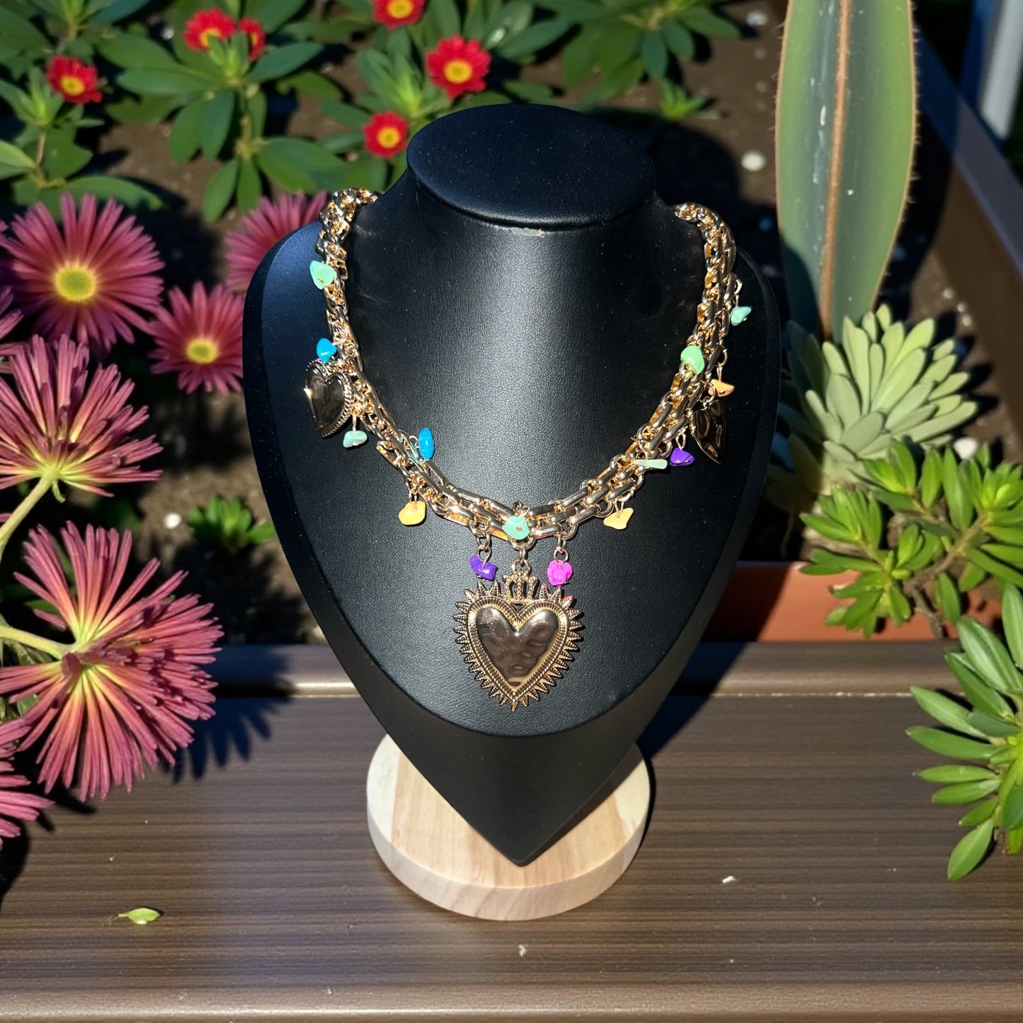 ✨ Collier en acier inoxydable – Moderne & Tendance