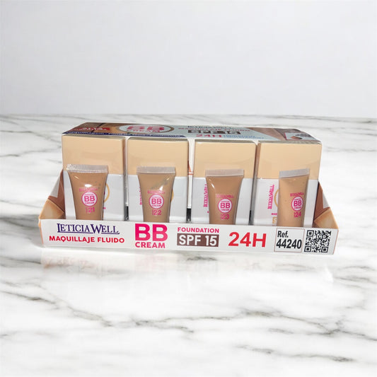 BB CREAM SPF 15 – 24H – LETICIA WELL