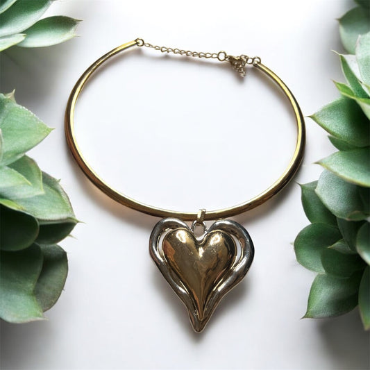 ✨ Collier en acier inoxydable – Moderne & Tendance