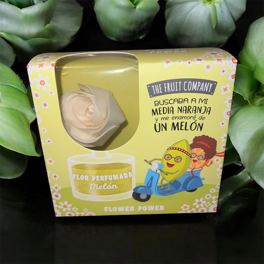🌸 Fleur parfumée « Melon » – The Fruit Company 🍈